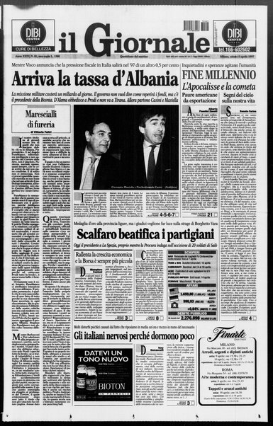 Il giornale : quotidiano del mattino